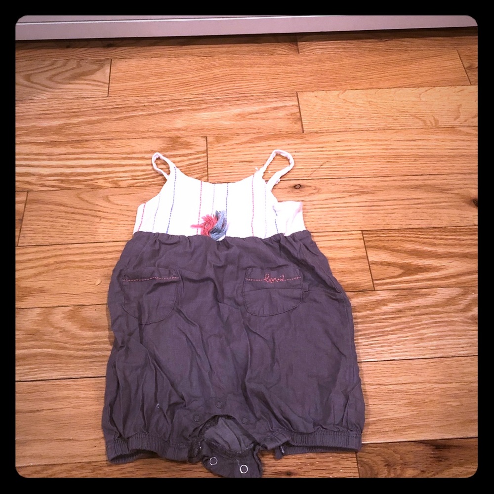 Ellen Degeneres linen romper